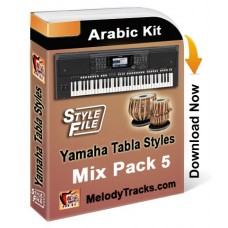 Yamaha Mix Songs Tabla Styles Set 5 - Arabic Kit - Keyboard Beats